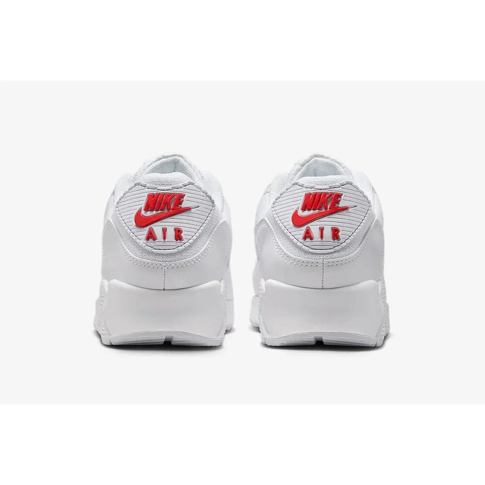 Nike Air Max 90 White Light Crimson Men’s Sz 13 DM0029-118 - Picture 5 of 13